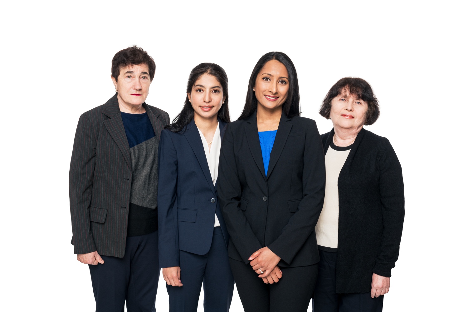 Group shot of smiling Sorin Medical Womens Heart Health team members